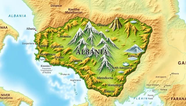 Gdzie leży Albania mapa? Odkryj jej położenie i sąsiadów Gdzie leży Albania mapa? Odkryj jej położenie i sąsiadów